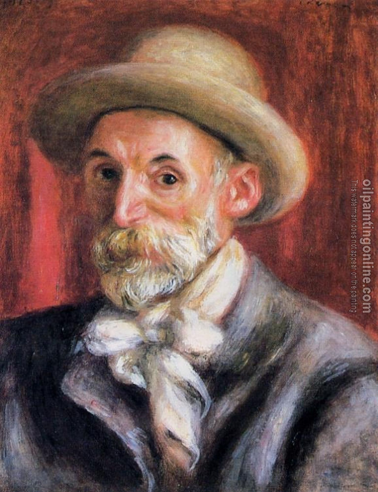 Renoir, Pierre Auguste - Self Portrait
